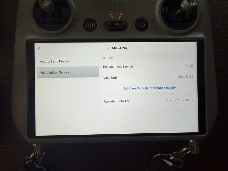 Продавам DJI Mini 4 Pro Fly More Combo – като нов + DJI Care Refresh до февруари 2027
