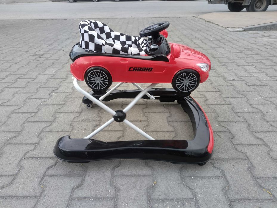 CANGAROO Проходилка CABRIO червен