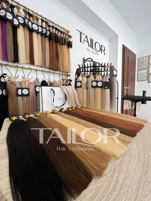 Montaj extensii de par natural