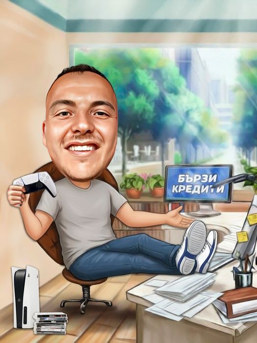 Дигитални карикатури по снимка за всеки повод!