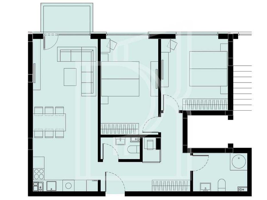 Продава се Тристаен апартамент в София, Малинова долина - 107 кв.м за 1776 €/кв.м - Снимка #4
