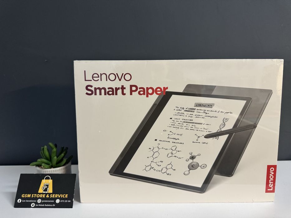 Lenovo Smart Paper Nou Sigilat 2 Ani Garantie Gsm Store&Service