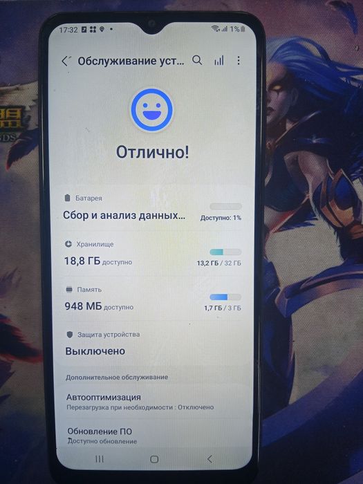 Самсунг а 12. Память 32 гб