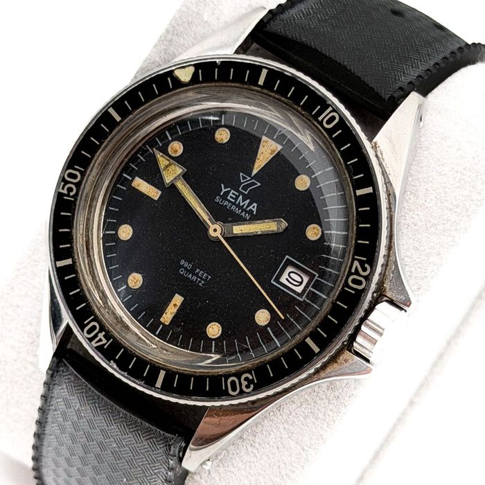 Yema Superman quartz anii 80