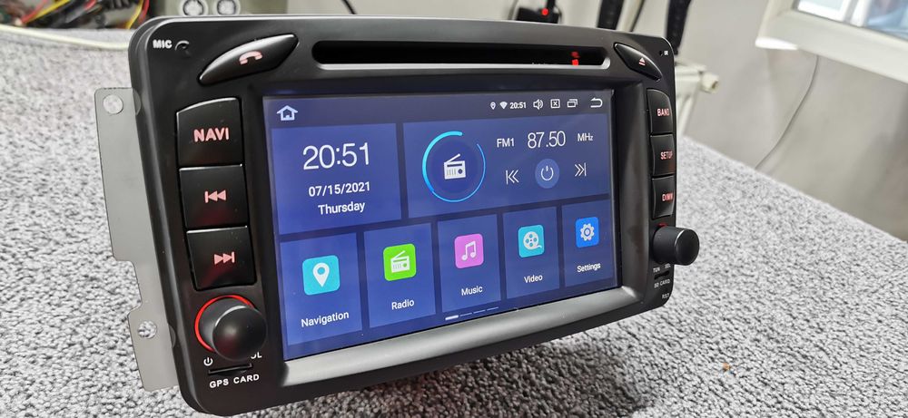 Navigatie Mercedes C-class w203 Android octacore 10.0 64GB/4GB