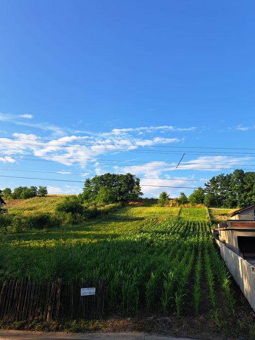 Teren 14 ari Moara Suceava, asfalt, utilități, 14 m deschidere, negoci