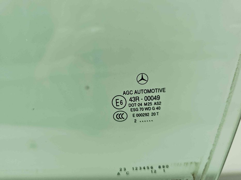 Geam usa stanga fata Mercedes Clasa C Coupe (C204) Facelift AMG [Fabr