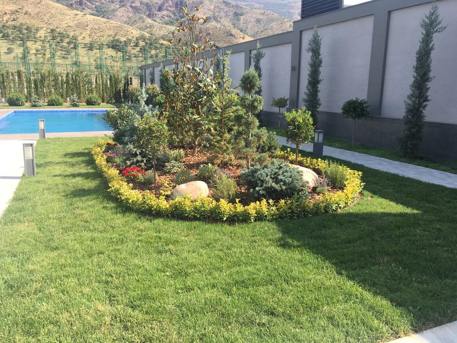 Газон (Gazon), Автополив, ландшафтный дизайн