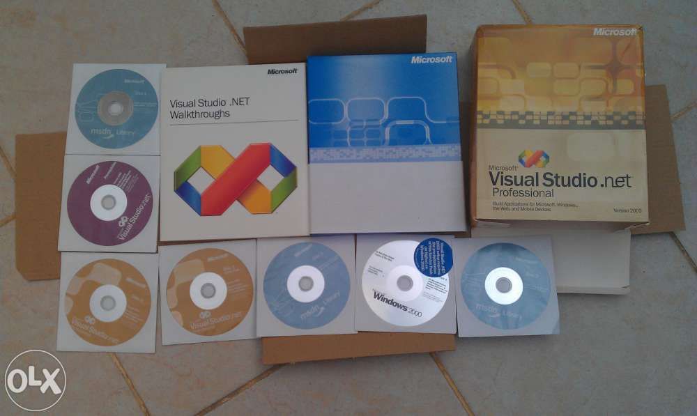 Vand Microsoft Visual Studio. NET 2003 Professional Edition Special [