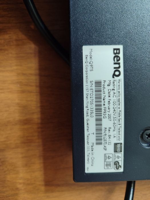Монитор BenQ, в отличном состоянии