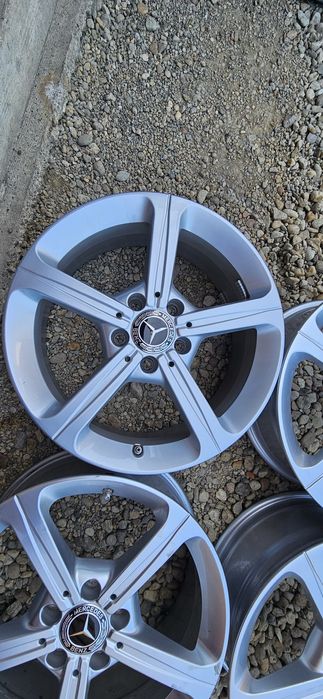 Jante  R17 original senzori Mercedes A-Class  CLA C-Klass 5x112 Et.44 6.5Jx17 Audi Vw Passat Sharan Golf Skoda Kodiaq BMW A4 A6