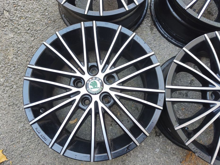 VW/Фолксваген; Skoda/Шкода - 16 цола - 5х112; 4 бр. лети джанти