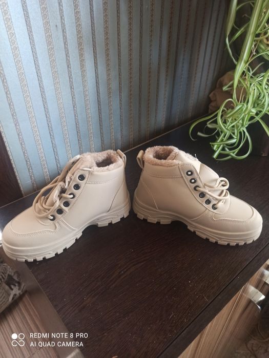 Женские ботинки Зима Осень
