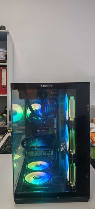 Мощен Геймърски Компютър Ryzen 5 7500X3D/32Gb DDR5/1TB SSD Corsair/Asus TUF RTX 3070TI/WIFI & BT/Гаранция