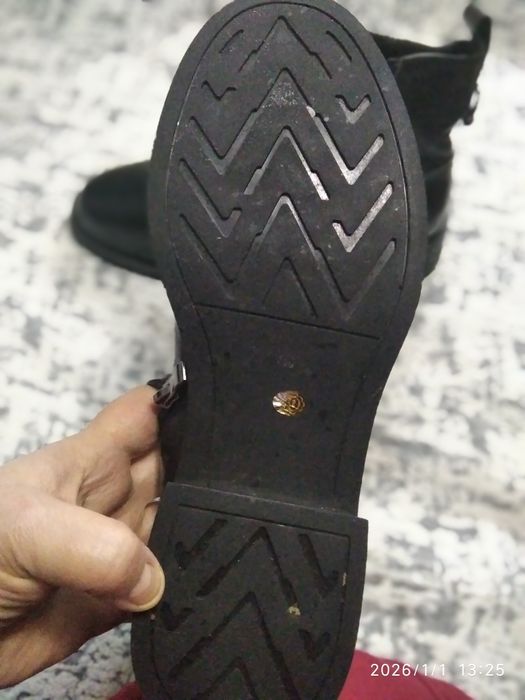 Ботинки 39 жен кожа