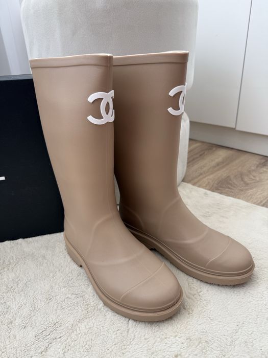 Дамски гумени ботуши Chanel