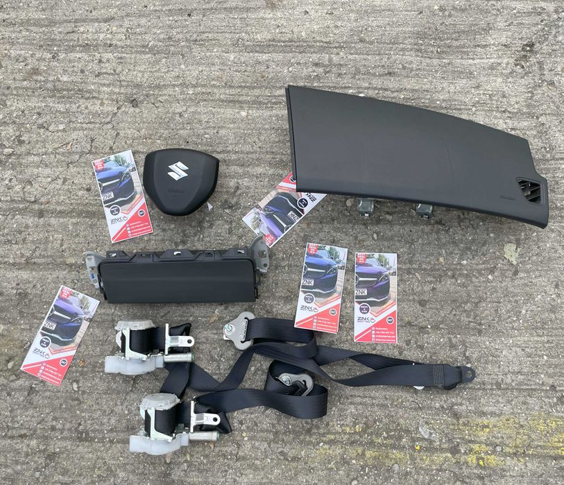 Suzuki SX4 S-Cross kit airbag - volan pasager genunchi - set centuri
