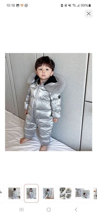 Продам б/у детский  комбинезон