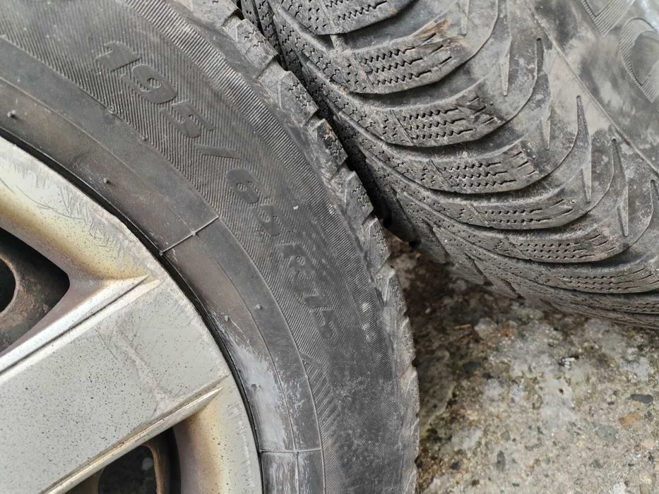 Джанти стоманени + гуми Mazda 3 BK 2003-2009