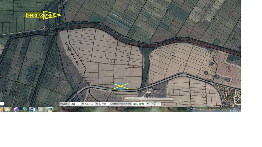 Продава се Земеделски имот в с. Пчелник, Област Варна -  кв.м за 971 €/дка - Снимка #1