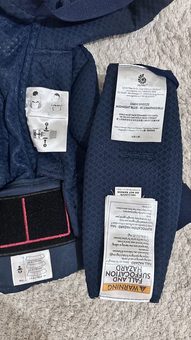 Эргорюкзак Ergobaby omni breeze