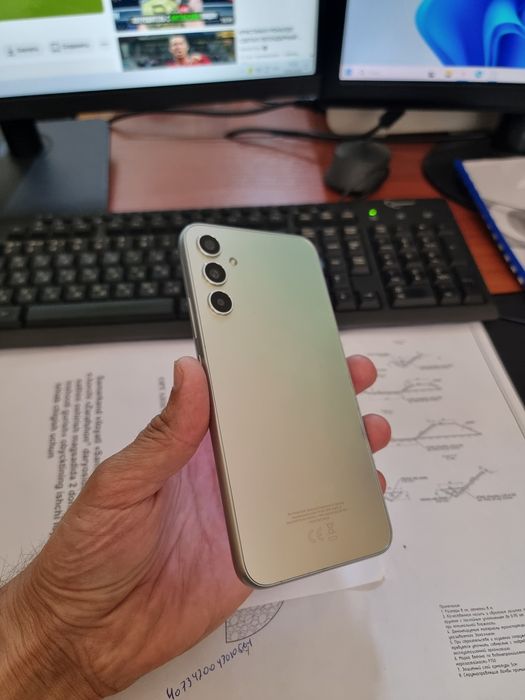Samsung A34 5G 8/256gb ideal ochilmagan usta kurmagan aybi yuq tozza