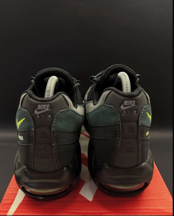 Nike Air Max 95 Retro Logo Black/Grey Volt - 40,41,42,43,44,45,46