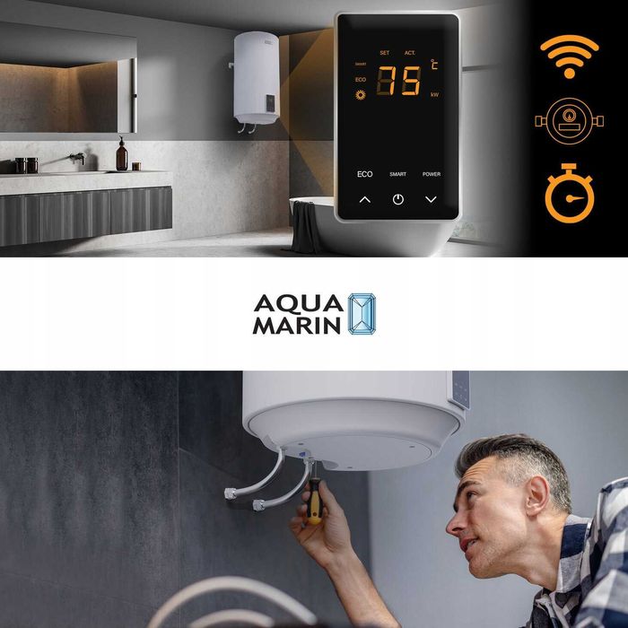 Бойлер Smart AQUAMARIN модел ЕCО 100 литра немско производство