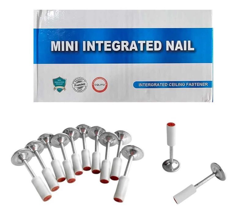 Пирони за пистолет, малки, заряд, прави, Ф7,3x25mm, кутия 100бр.