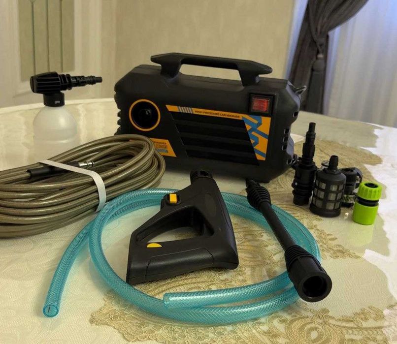 Мойка высокого давления электрическая PLD-0503, 3000 Вт, 120 бар