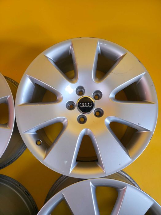 4 Jante Aliaj 5x112 18'' OEM Audi A6 4F A4 A3 Q2 Q3 8J ET 48 !