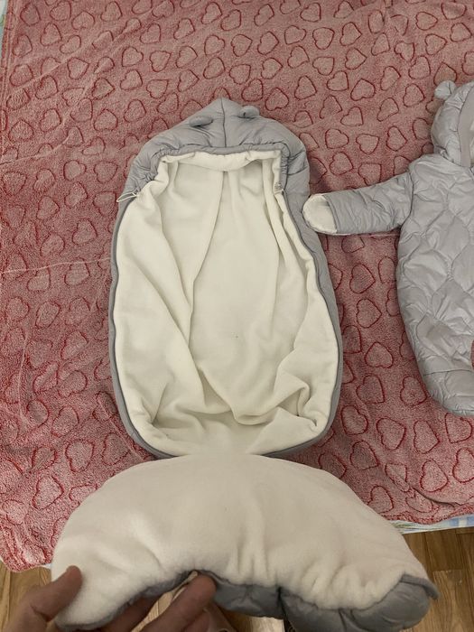 Конверт и комбинезон на выписку детский