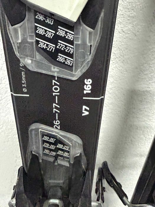schi exonde xo v7 L166cm si 148cm