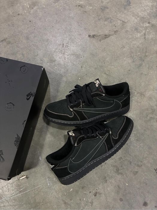 Nike Air Jordan 1 Low Travis Scott Phantom Black | Nike кроссовки |