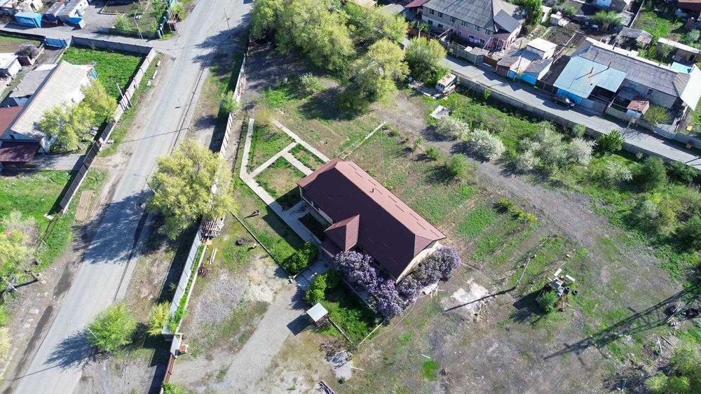 Продам земельный участок 72 сотки с домом под бизнес  Акбота Империя