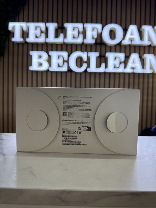 Apple Watch Ultra 3 49 mm Natural Ti Light Blue Alp Lp M