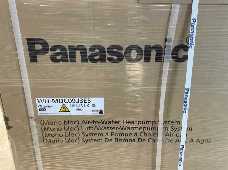 Panasonic WH-MDC09J3E5 Панасоник термопомпа въздух/вода моноблок, COP 4,25 - 4.90