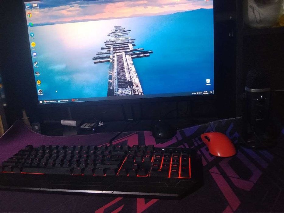 Игровой компьютер GTX 1650 TI  DDR5 16 I5-10400CPU