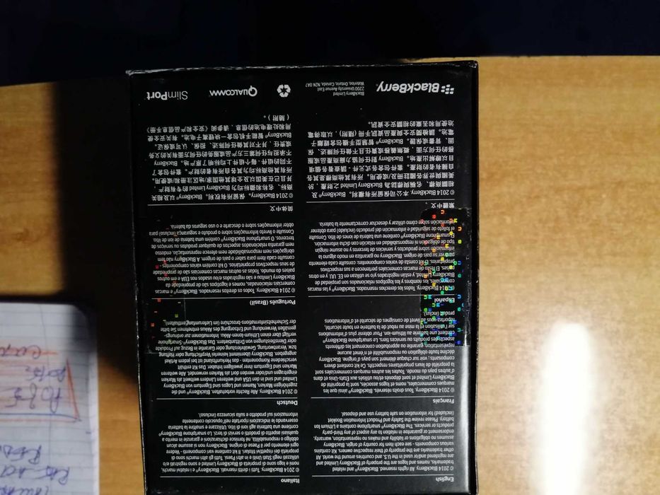 Telefon blackberry passport alb nou tipla nefolosit,