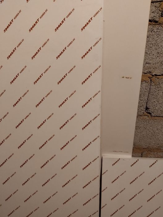 Остатки от акриловый лист, цвет белый