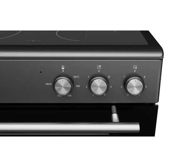 LOGIK LFTC60B24 60 см Електрическа Керамична Готварска Печка - Черна