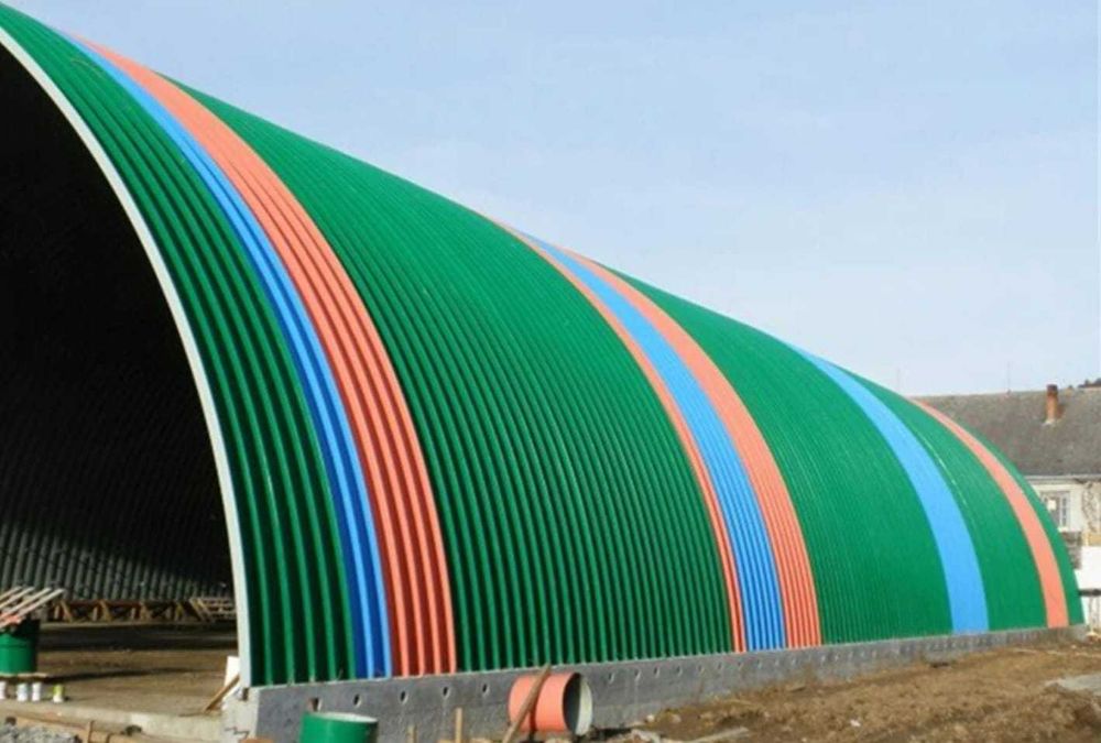 Строим бескаркасные ангары