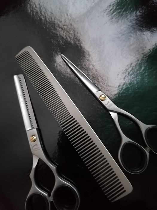 Set Foarfeci profesionale jaguar tuns filat pieptăn 5,5