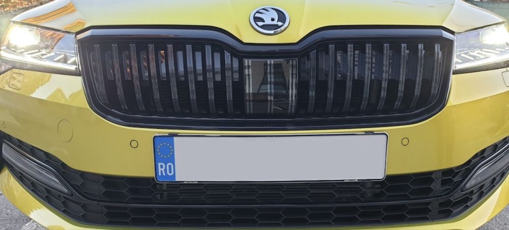 OFERTA!! Suporti auto slim numere de inmatriculare / suport