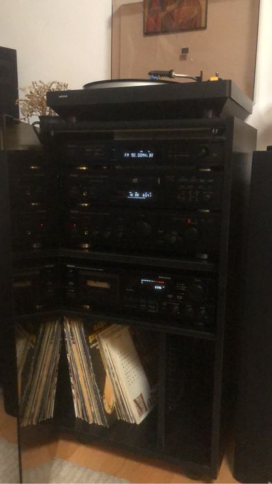 Linie sistem Denon cd deck tuner amplificator