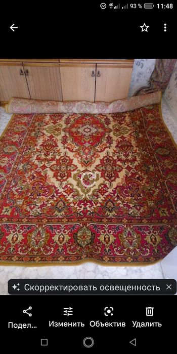 Продам ковер шерстяной за 25000тнг.