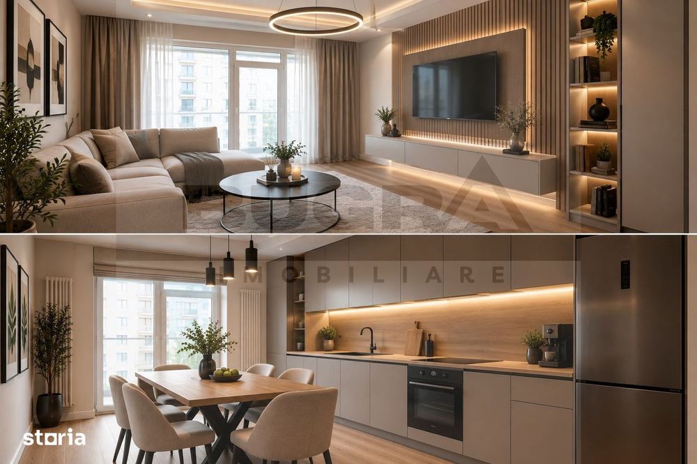 Apartament 2 camere, decomandat, 57mp, parcare, zona Parc Feroviarilor