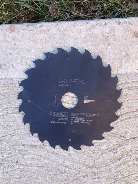 Panza Lemn Circular Hilti SCBW WU SPX 190A Germania