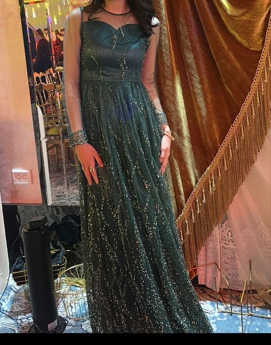 Вечернее платье, на выход, ручная работа, шикарное качество