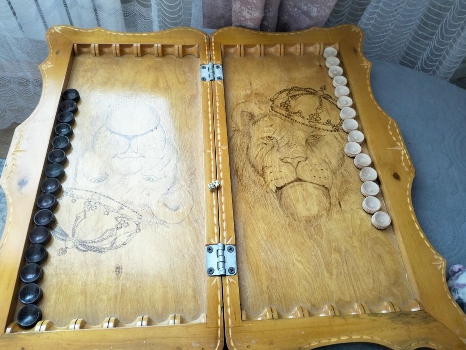 Нарды ручной работы.